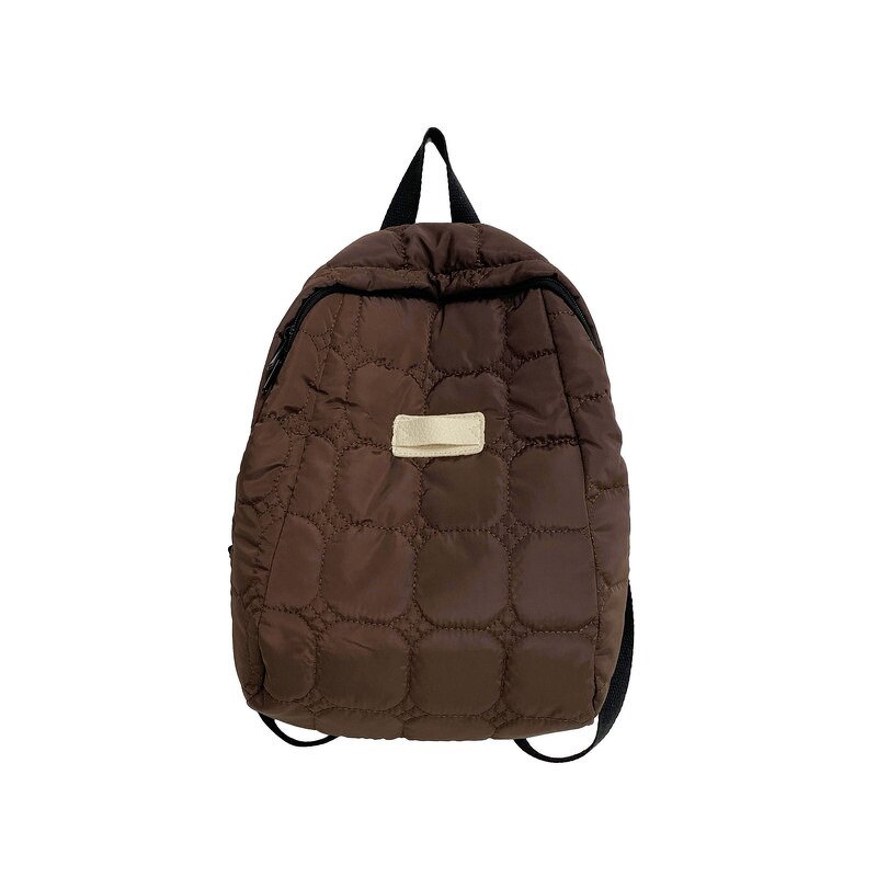 Handbag Factory - Fluffy Soft Cotton Padded Nylon Puffer Shoulder Bag