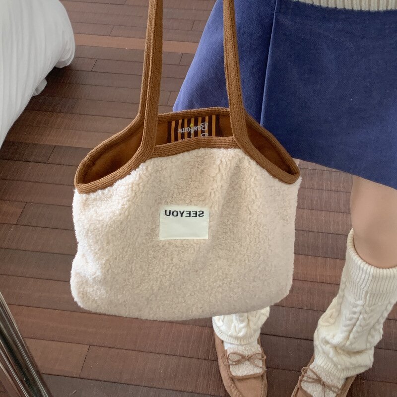 Tote Bag Factory - Fashion Luxury Women PU Double -sided Shoulder Bag