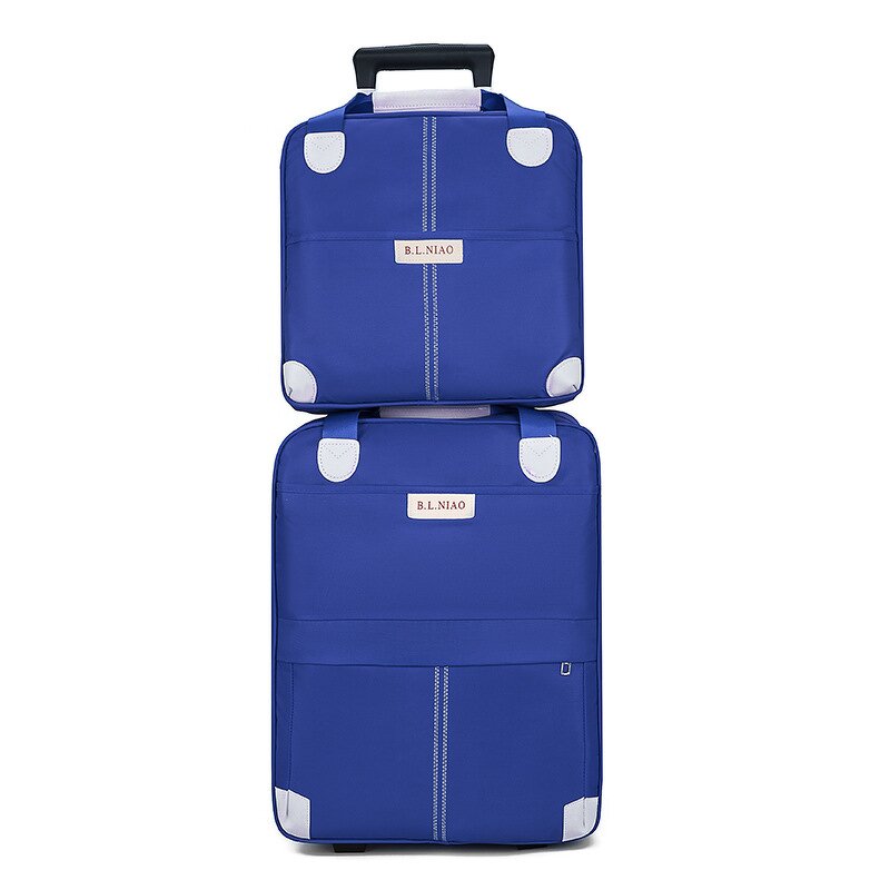 Trolley Luggage Factory - New Fashionable Nylon Travel Suitcase