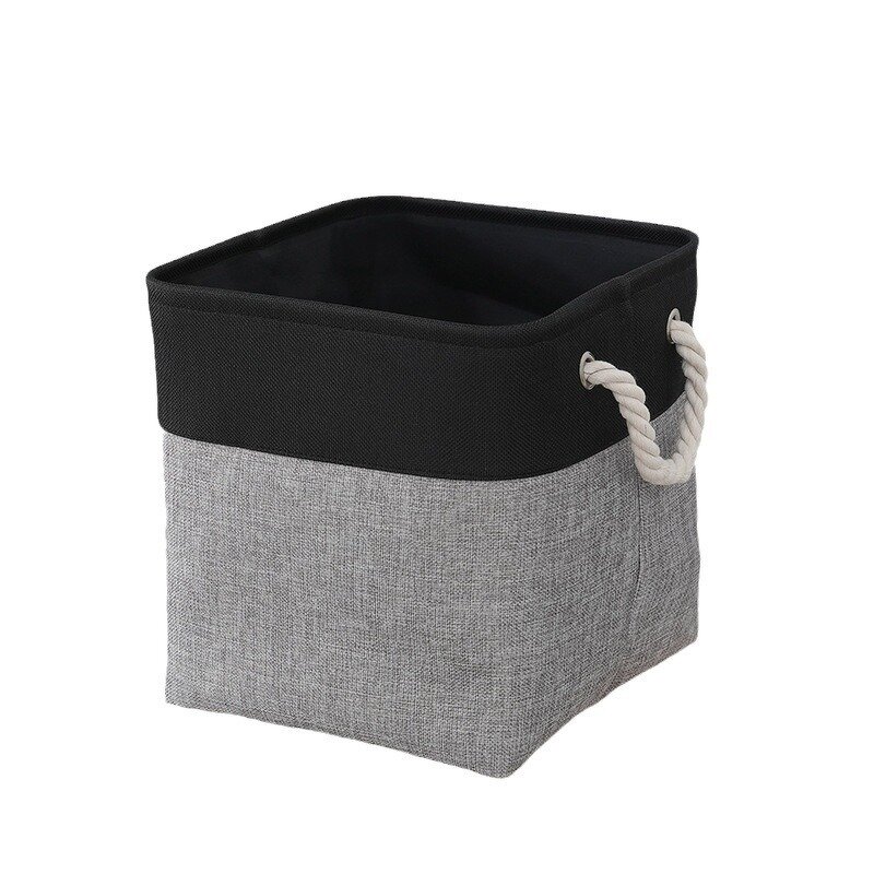 Storage Basket Factory - Solid Color Splicing Portable Folding Box