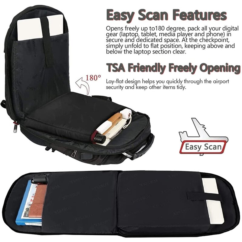 Backpack Factory - New Style Trend Large Capacity Travel Laptop Bag