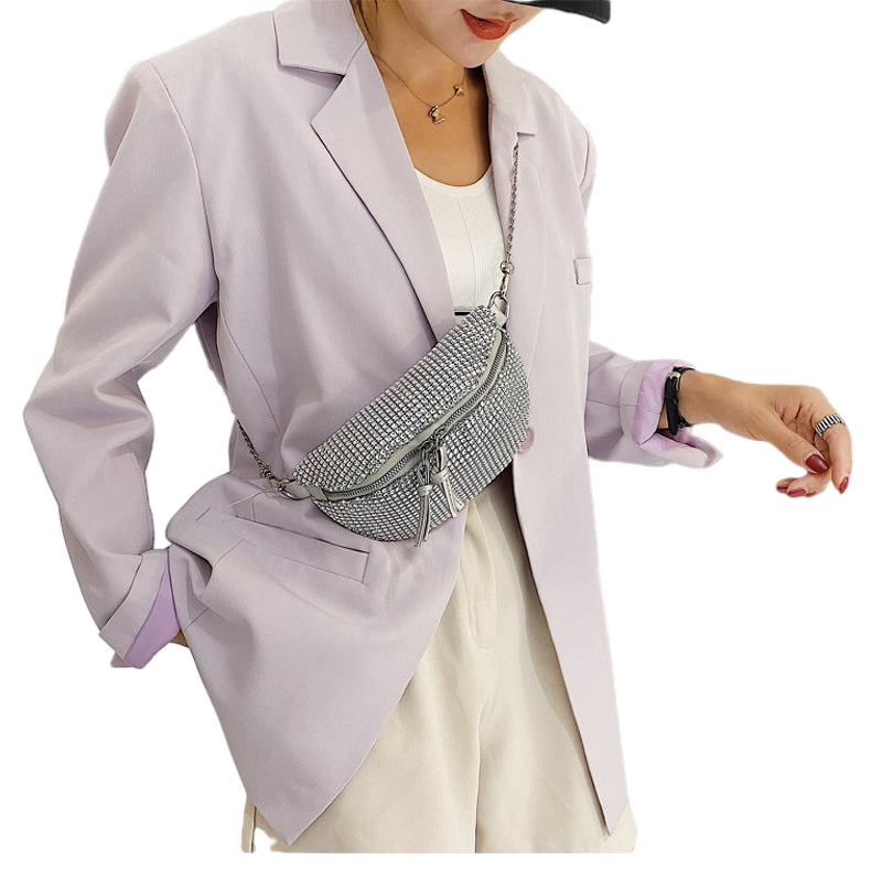 Fanny Pack Factory - Hot Selling Luxury Glitter Faux Diamond Rhinestone