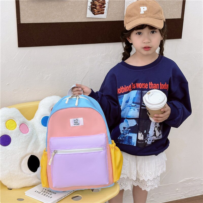 Drawstring Backpack Factory - Cute Multi Color Simple Black Wholesale