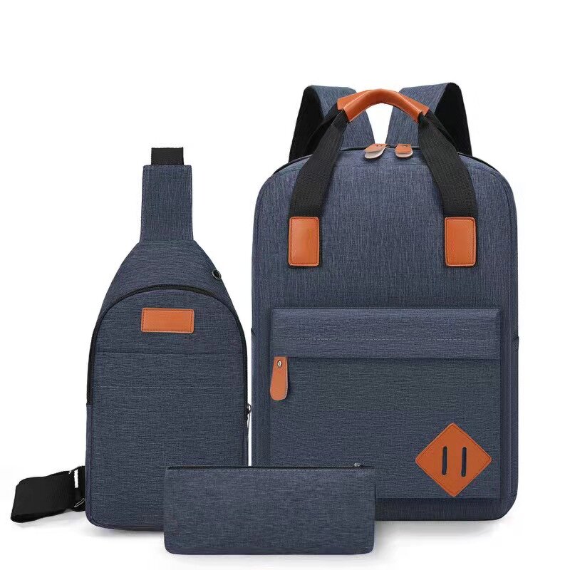 Backpack Set Factory - 2022 New Style 3-Piece Purses for Girls Women