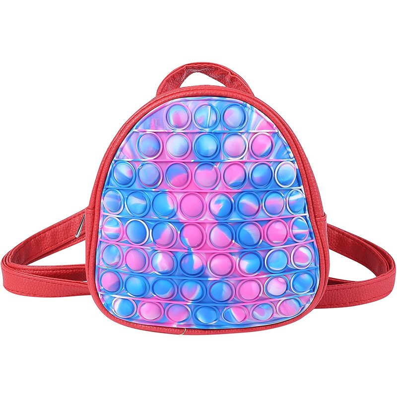 School Backpack Factory - Silicone for Toddlers Pop It Fidget Toy Bag