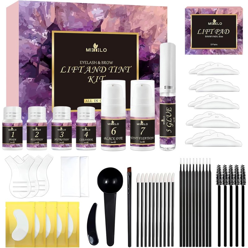 Lash Lift Kit Factory - Tint Black Easy to Use All