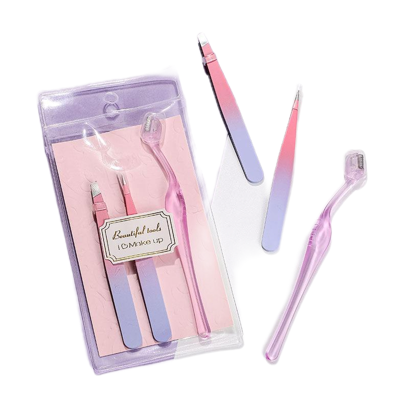 Cosmetic Set Factory - 3pcs Eyebrow Razer Trimmer Twizzer