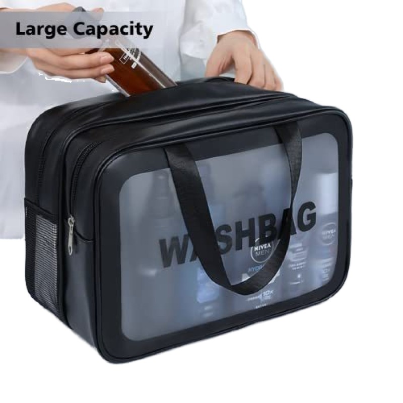 Toiletry Bag Manufacturer - Custom Logo Clear TSA Approved PVC