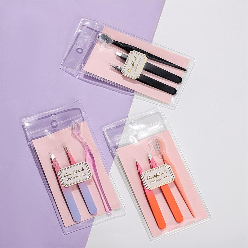 Cosmetic Set Factory - 3pcs Eyebrow Razer Trimmer Twizzer