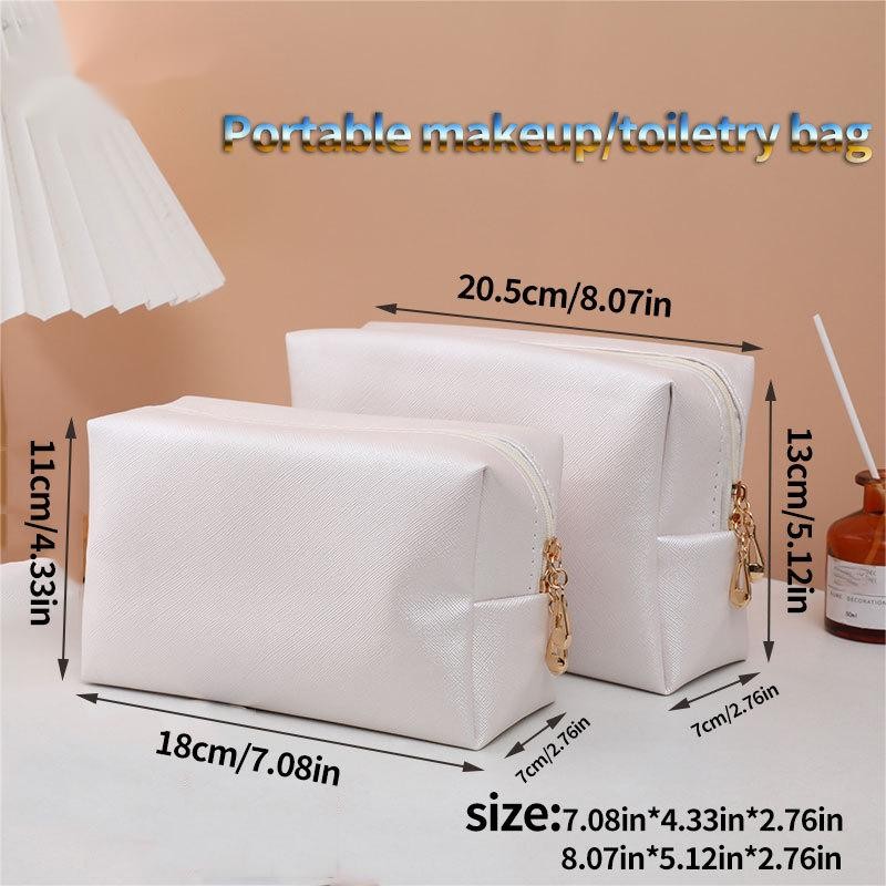 Toiletry Bag Manufacturer - Waterproof PU Leather Pink Travel