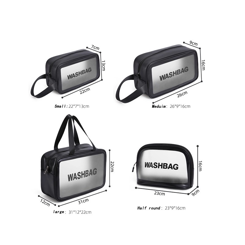 Cosmetic Bag Factory - Custom Travel Transparent Vinyl Waterproof
