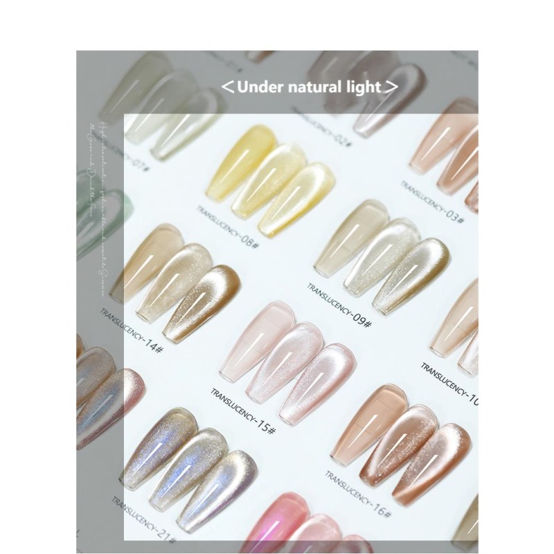 Gel Nail Polish Factory - New Design 24 Colors 9D Holographic