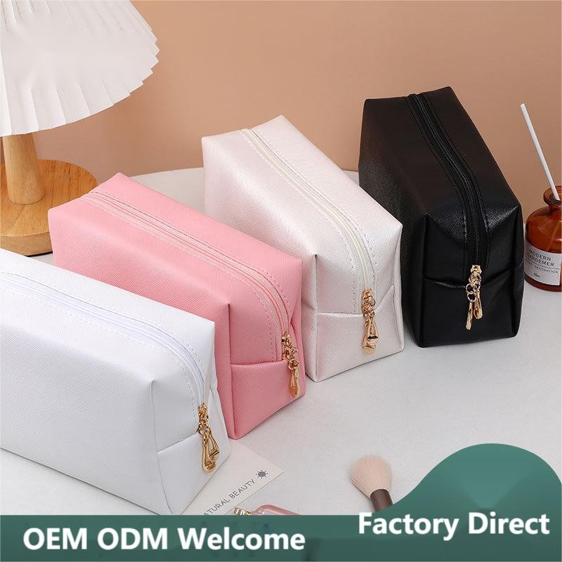 Toiletry Bag Manufacturer - Waterproof PU Leather Pink Travel