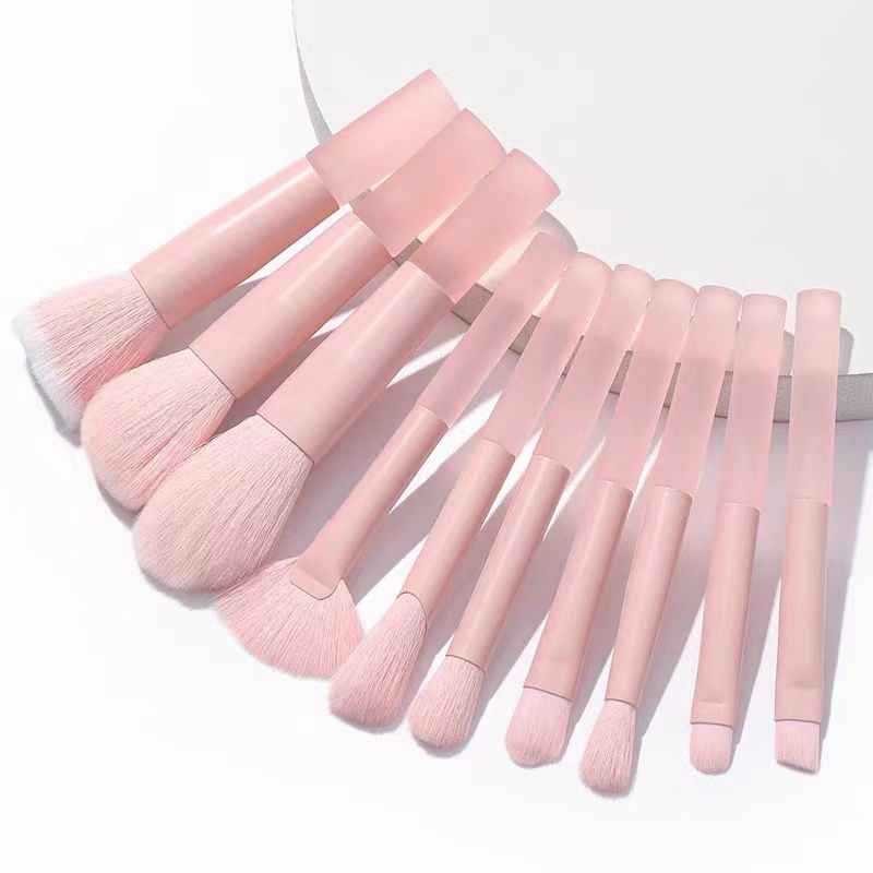 Makeup Brush Factory - Portable 10 Peach Half Sugar Mini