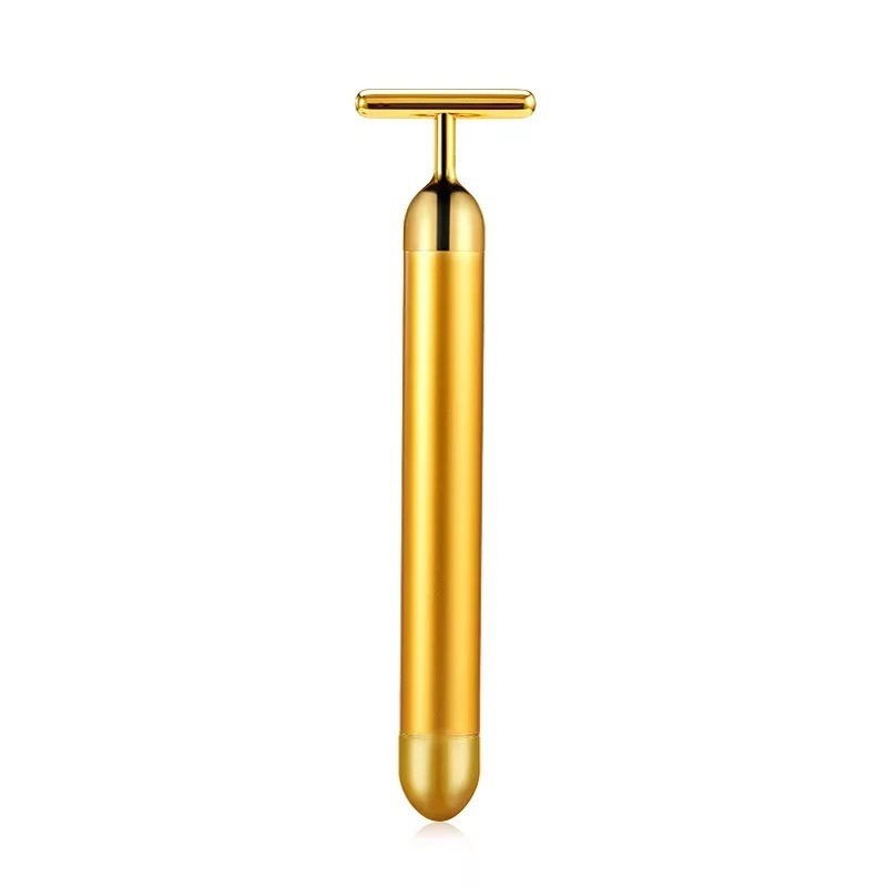 Face Massager Manufacturer - Wholesale Price Gold T Shape
