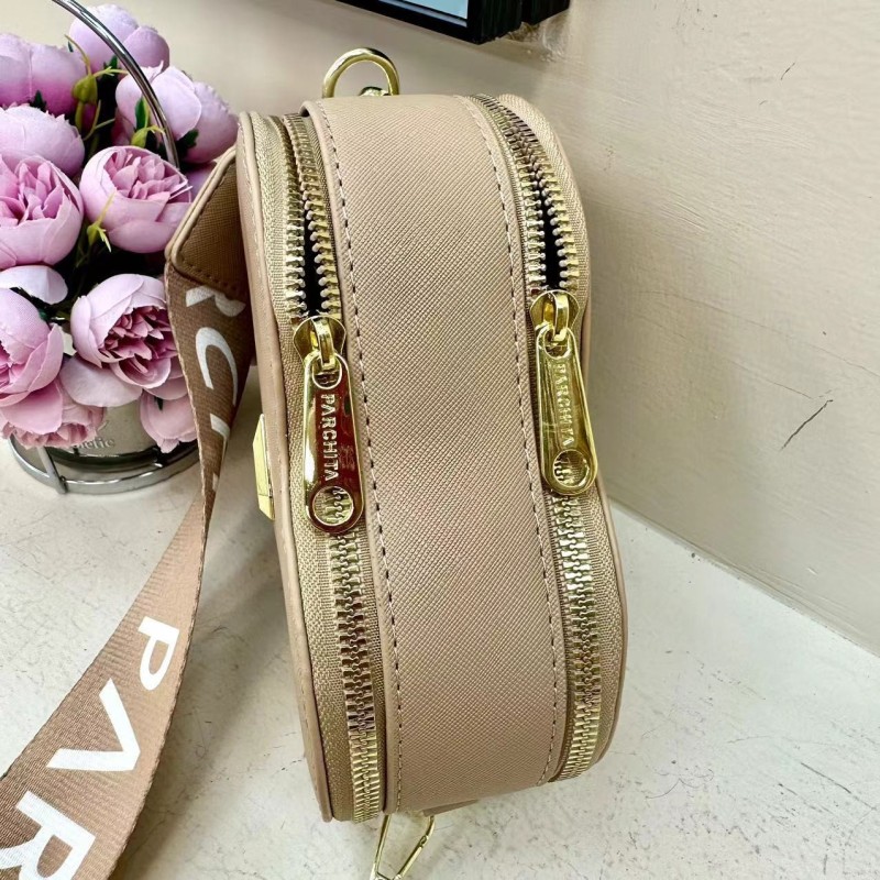 PU Bag Manufacturer - Heart Shaped Luxury Peach Love Shoulder