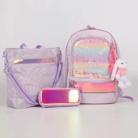 School Bag Manufacturer - Light Weight Student Set Large Capacity Multi