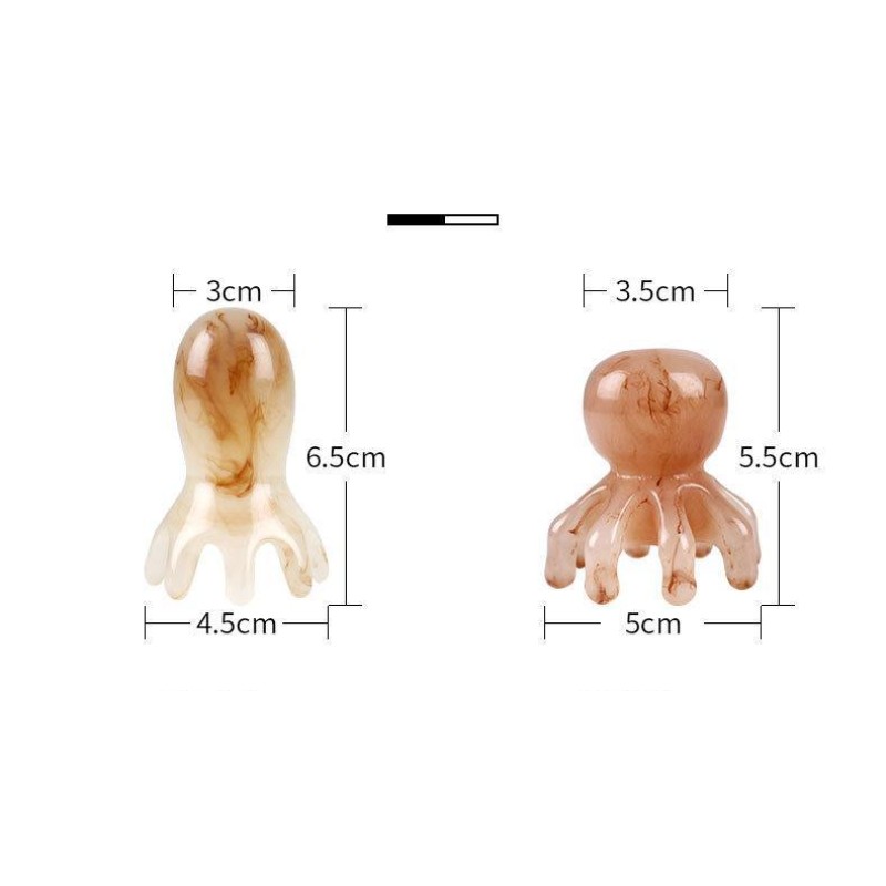 Massage Comb Factory - Resin Octopus Head Gua Sha Point