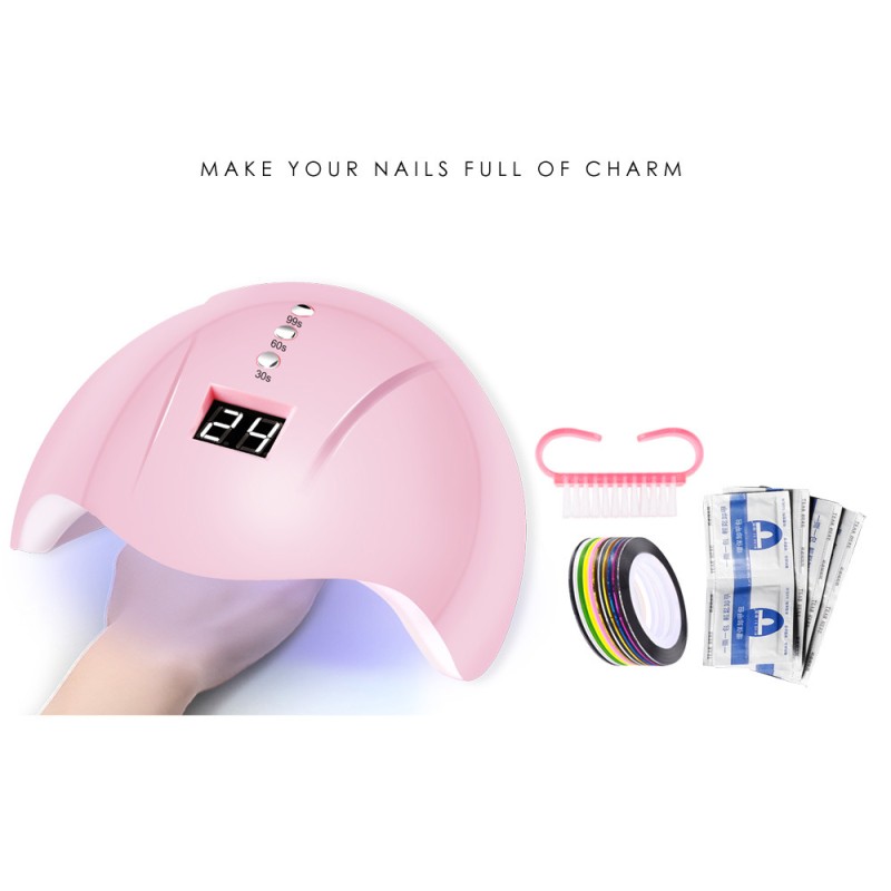 Gel Polish Kit Manufacturer - 48 Colors 19 Pcs with 36W