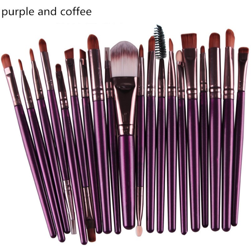 Makeup Brush Set Factory - Hot Sale Colorful 20 Pcs Diamond