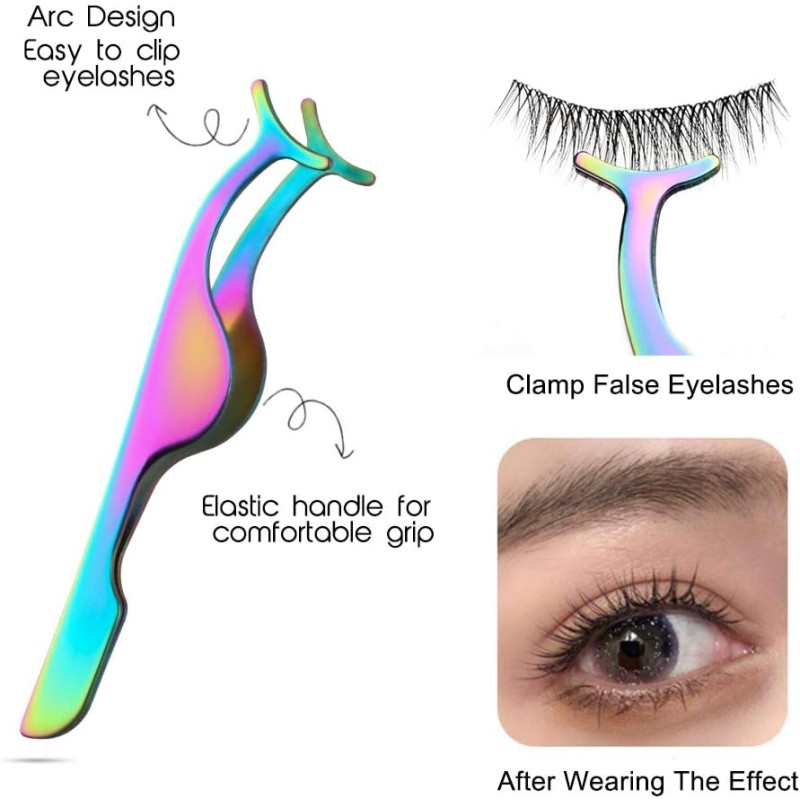 Eyelash Tools Set Factory - 4 in 1 Stainless Steel Folding