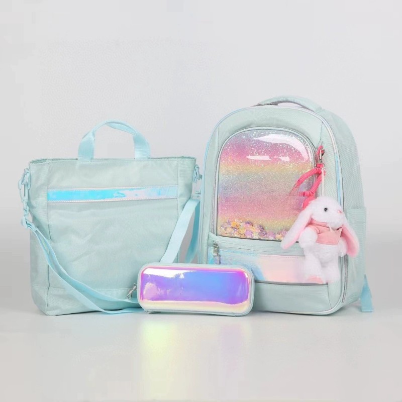 School Bag Manufacturer - Light Weight Student Set Large Capacity Multi