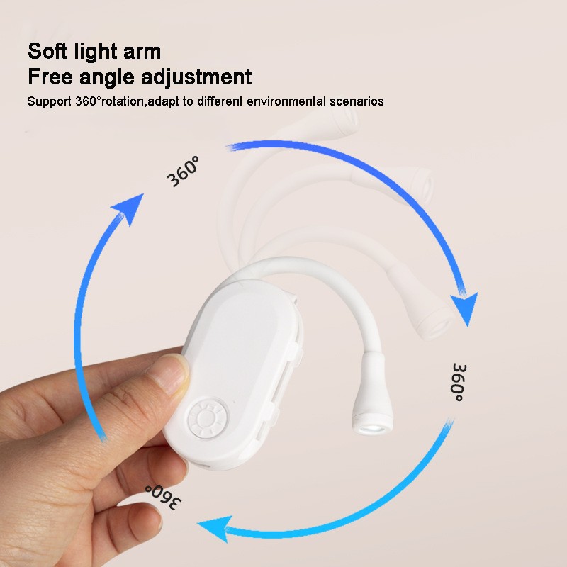 Reading Light Factory - Creative Rechargeable 360 Rotating