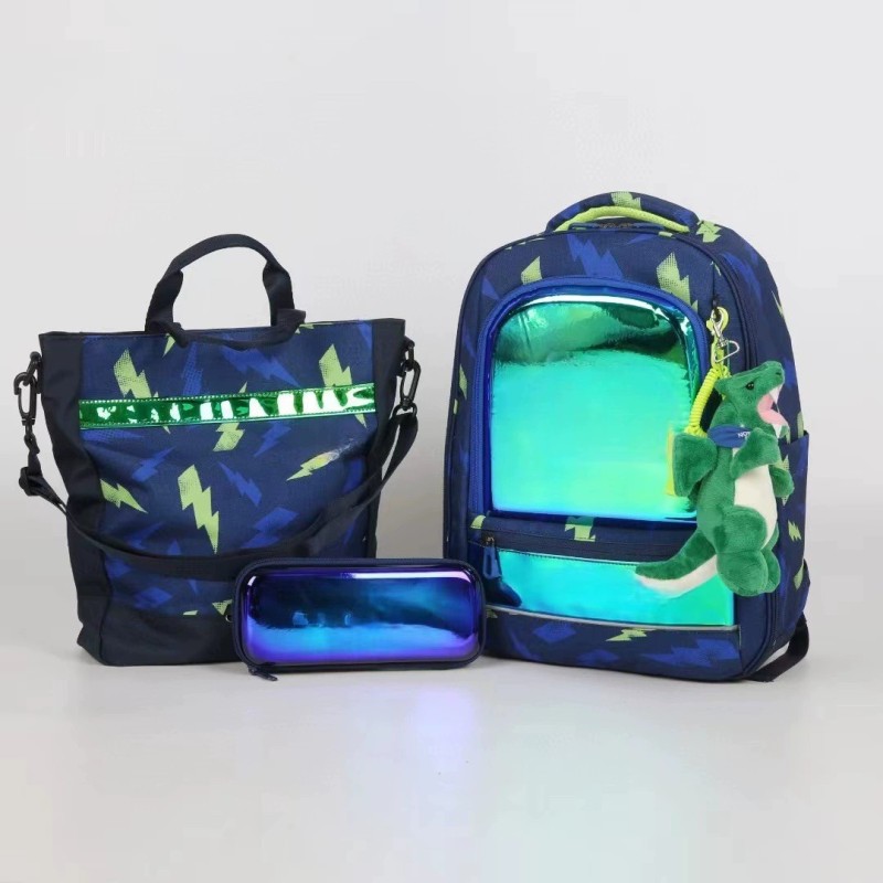 School Bag Manufacturer - Light Weight Student Set Large Capacity Multi