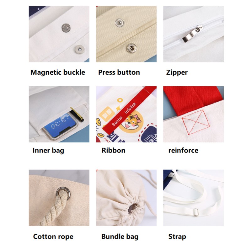 Canvas Bags Factory - Promotional Personalized Blank Cotton