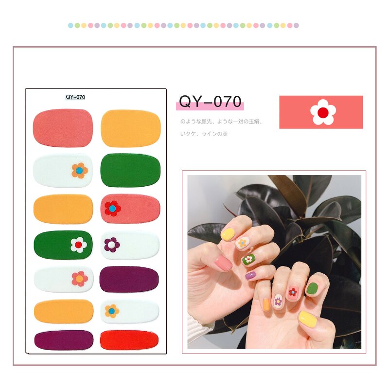 Nail Wrap Manufacturer - NEW DESIGN Semicured Top Quality