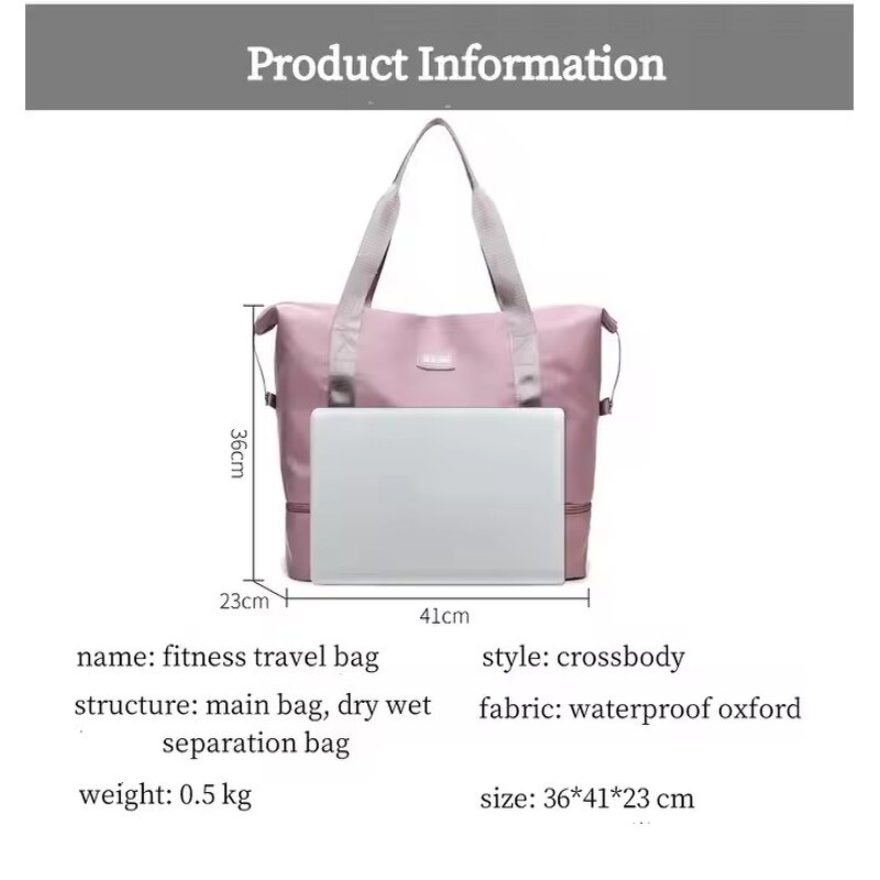 Travel Bag Manufacturer - Outdoor Foldable Expandable Gym Duffel
