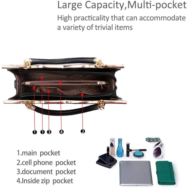 Handbag Factory - Elegant White Quilted Bow Top Handle Crossbody