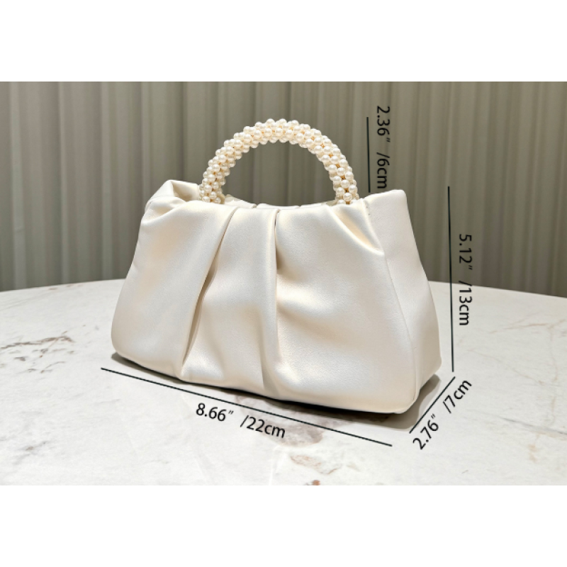 Crossbody Bag Manufacturer - Trendy Luxury Pearl-Embellish Floral