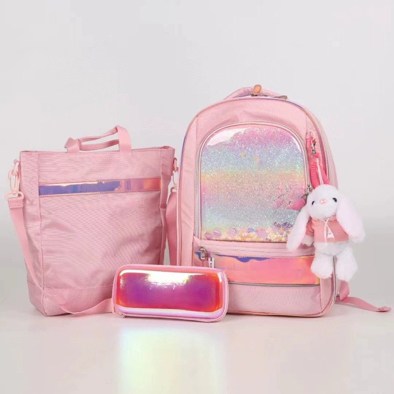 School Bag Manufacturer - Light Weight Student Set Large Capacity Multi