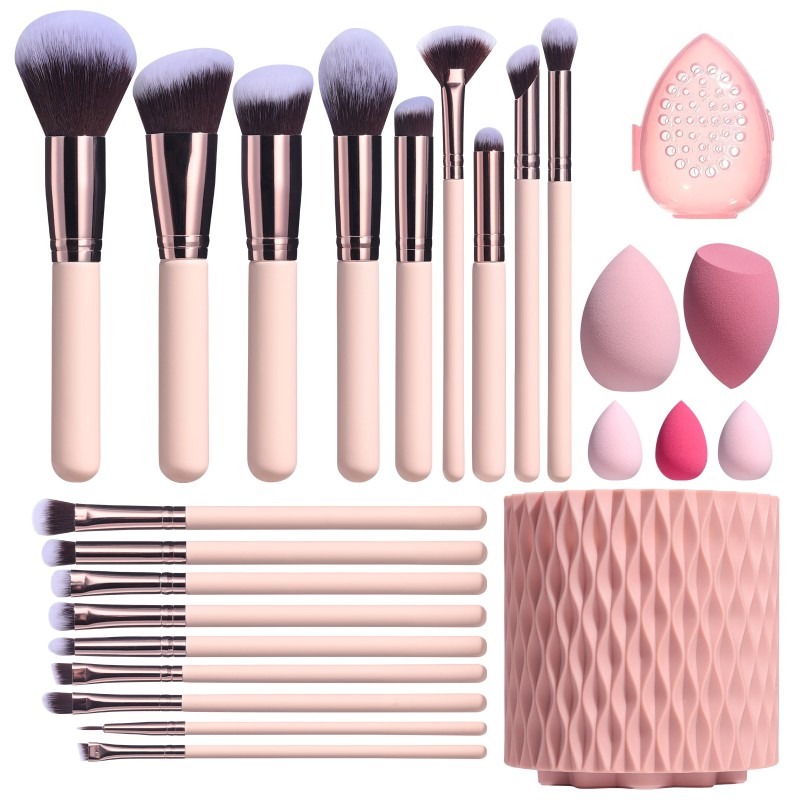 Makeup Set Manufacturer - Hot Sale 18-Pink Practical Rotating