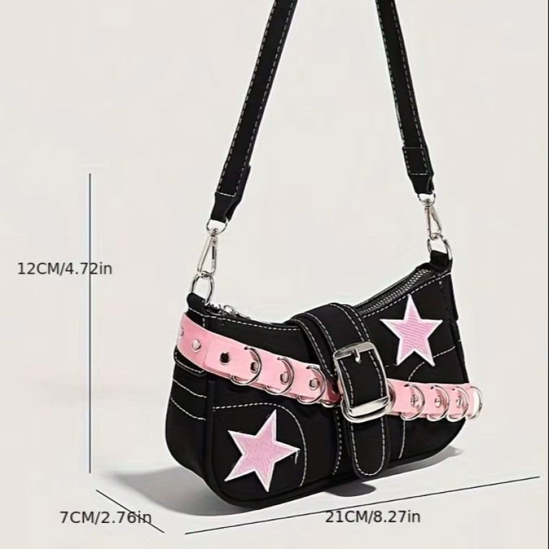 Handbag Manufacturer - Stylish Denim Polyester Chain-Strap