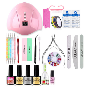 Gel Polish Kit Manufacturer - 48 Colors 19 Pcs with 36W