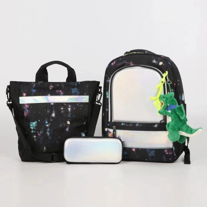 School Bag Manufacturer - Light Weight Student Set Large Capacity Multi