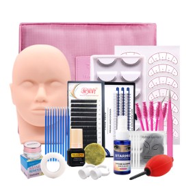 Eyelash Extension Kit Factory - 18 Pcs for Starter Professionals
