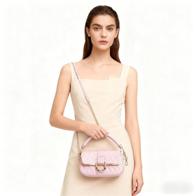 Messenger Bag Factory - Autumn Lady Evening PU Hard Chain