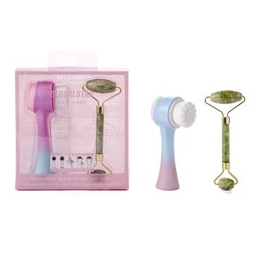 Face Cleaning Brush Manufacturer - Double-Sided Jade Roller Skin