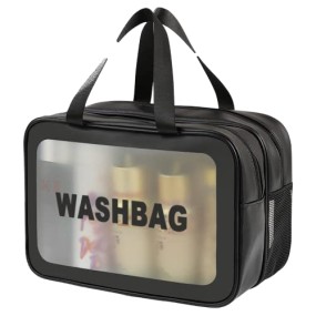 Toiletry Bag Manufacturer - Custom Logo Clear TSA Approved PVC