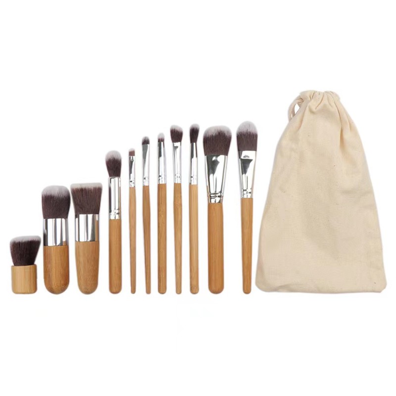 Makeup Brush Set Manufacturer - Hot Sale 11-Piece Eco-Friendly