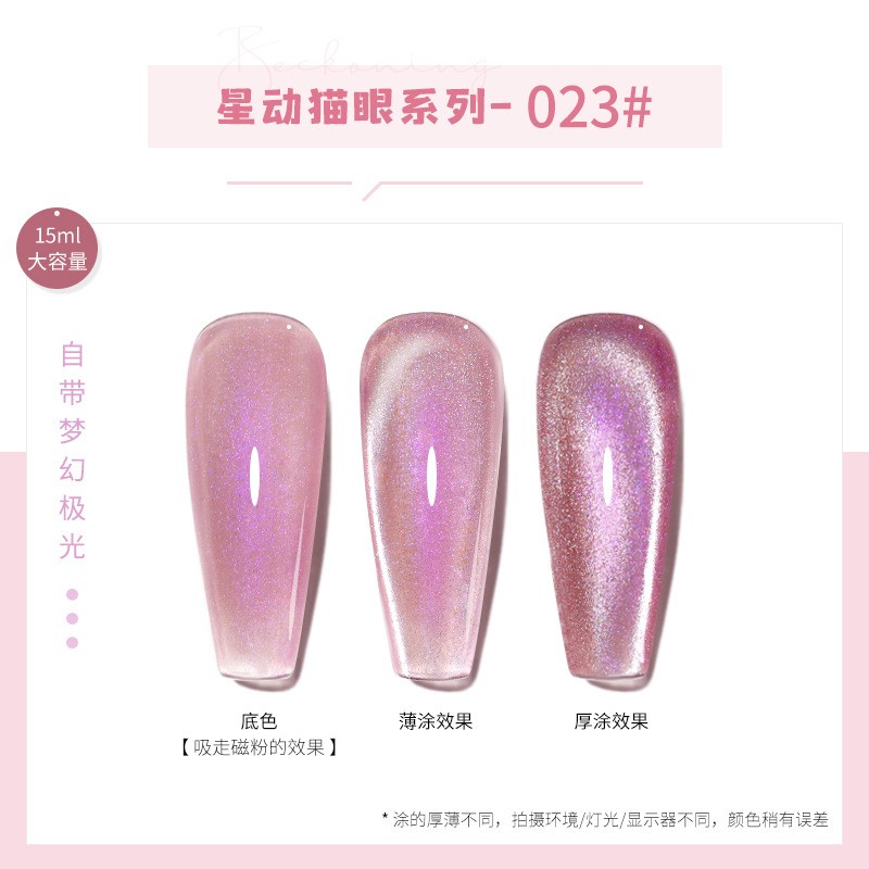 Gel Nail Polish Factory - New Design 24 Colors 9D Holographic