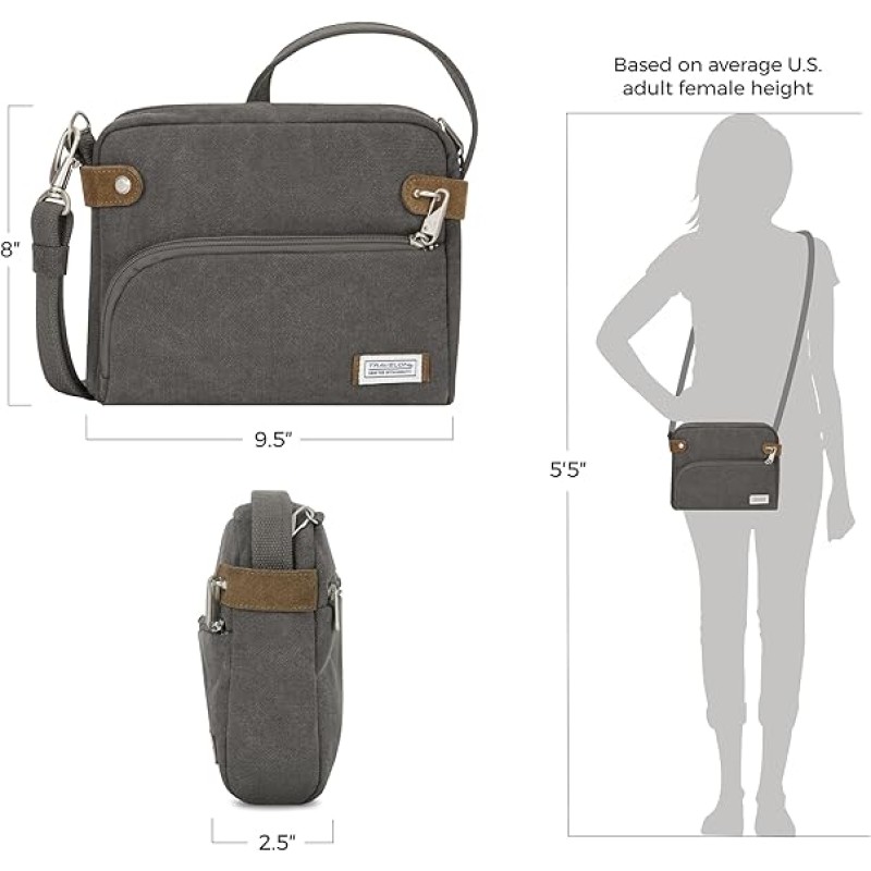 Crossbody Bag Manufacturer - Travel Anti-Theft Heritage Canvas