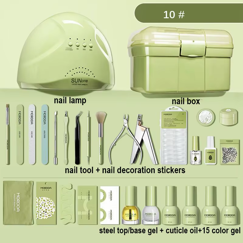 Nail Art Set Manufacturer - Professional 48W UV LED 15 Colors