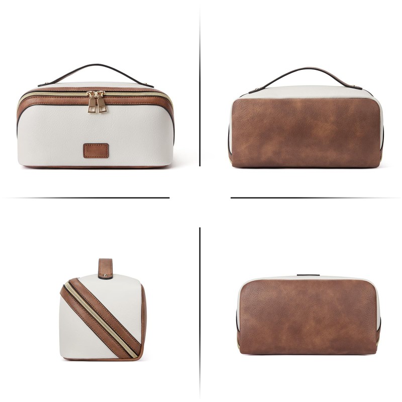 Cosmetic Bag Factory - PU Waterproof Large-capacity Travel Makeup