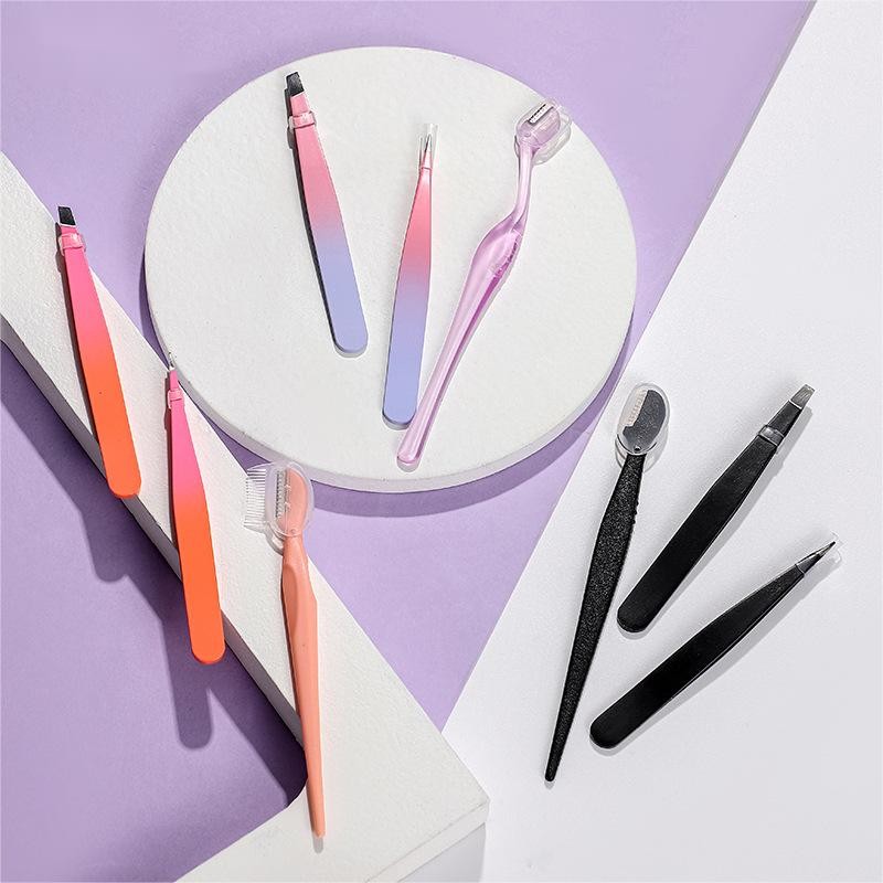 Cosmetic Set Factory - 3pcs Eyebrow Razer Trimmer Twizzer