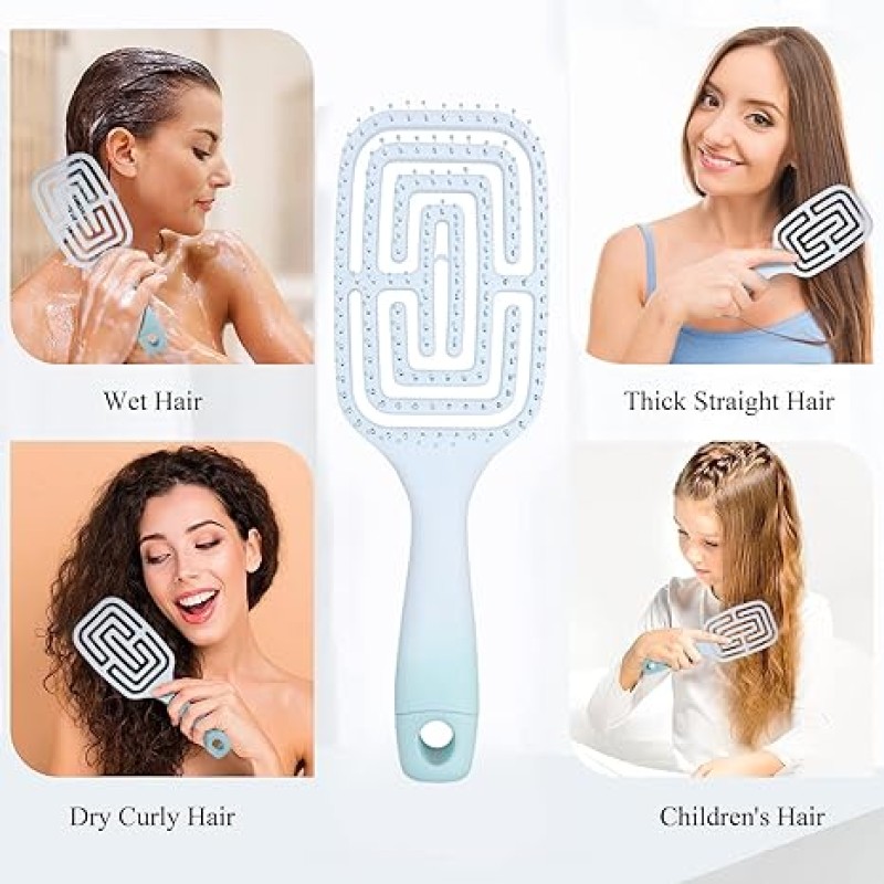 Hair Brush Manufacturer - Popular Special ABS Handle Fluffy