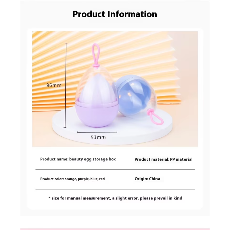 Beauty Sponge Factory - Professional Eggshell Gourd Dual Use